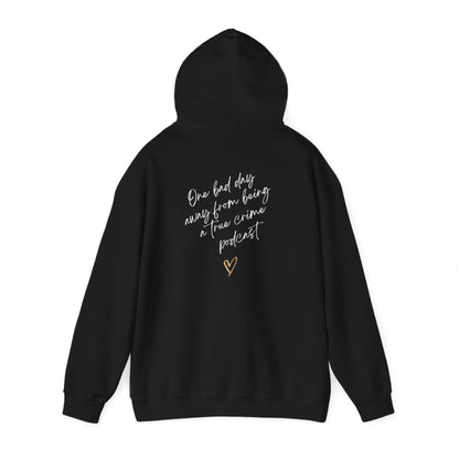 Funny true crime podcast hoodie