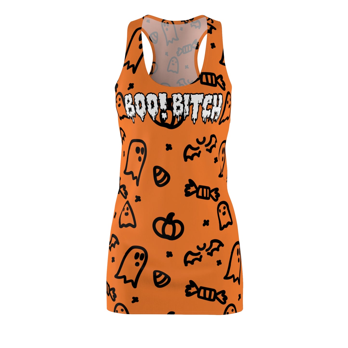 "Boo! Bitch" Racerback Dress